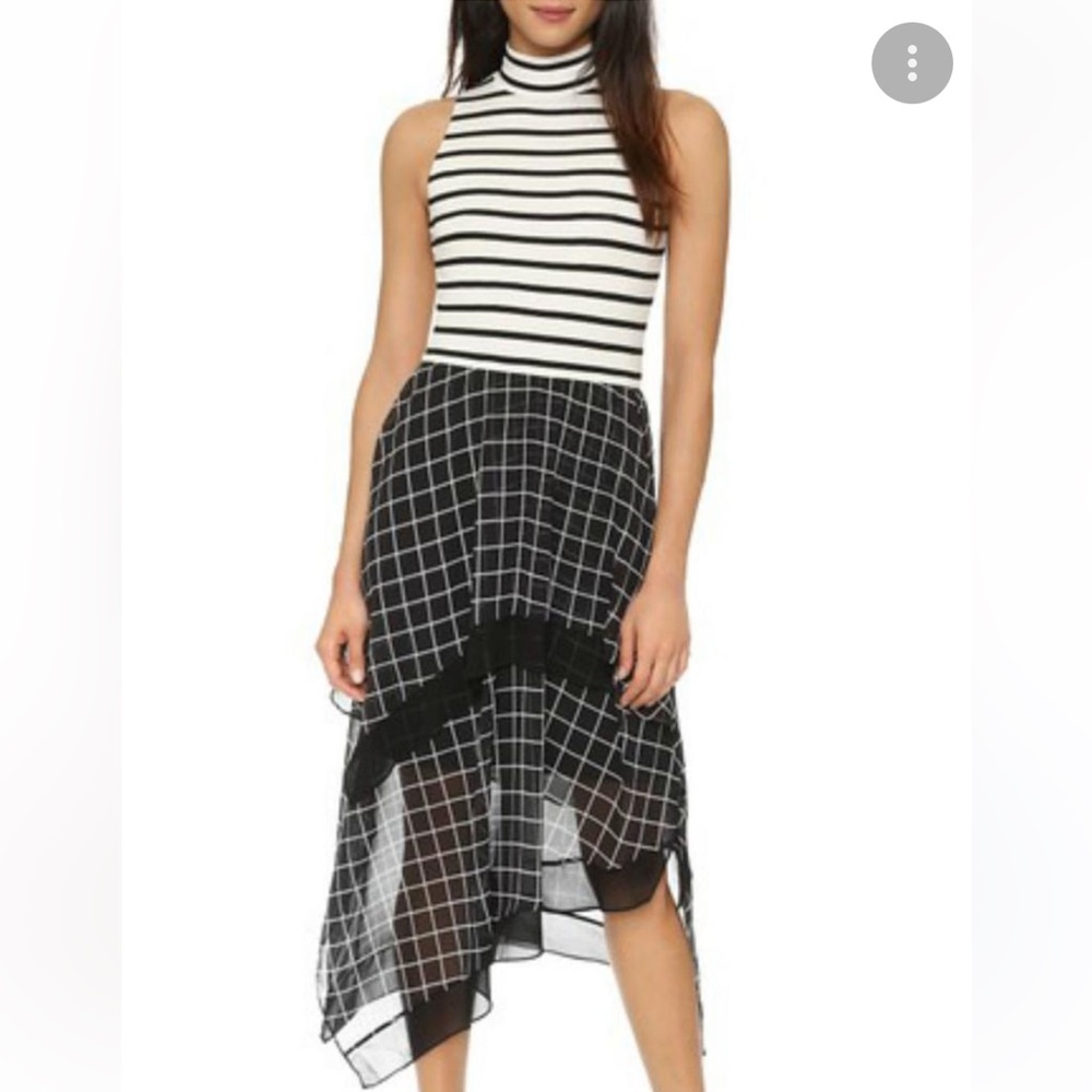 Bailey 44 Stripe/Check Dress